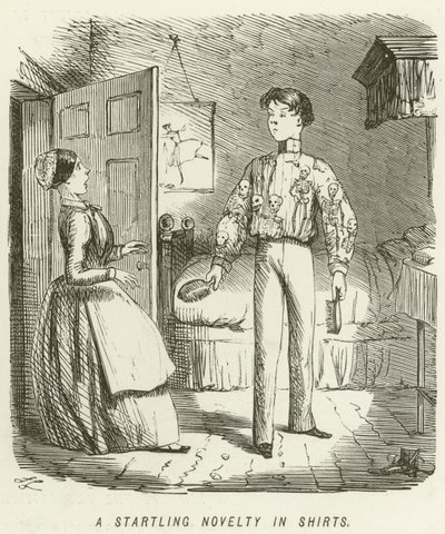 Zaskakująca nowość w koszulach autorstwa John Leech