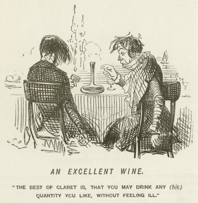 Doskonałe wino autorstwa John Leech