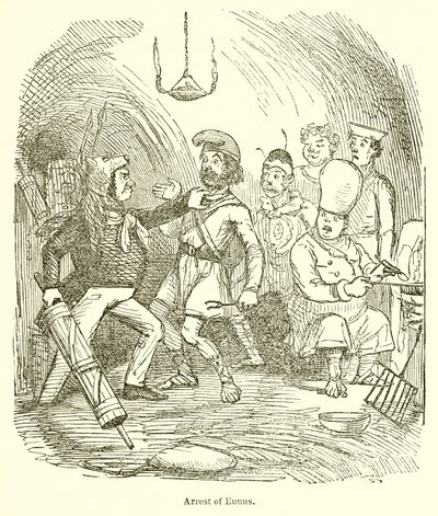 Aresztowanie Eunusa autorstwa John Leech