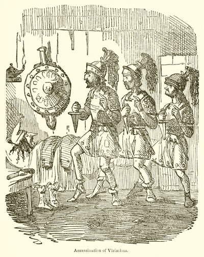 Zabójstwo Wiriatusa autorstwa John Leech