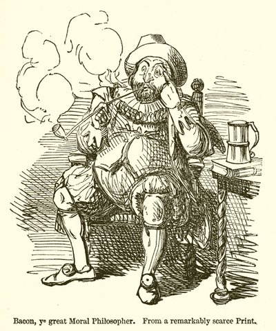 Bekon, wielki filozofie moralności autorstwa John Leech