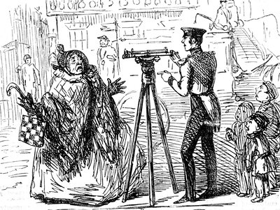 Karykatura Johna Leecha autorstwa John Leech