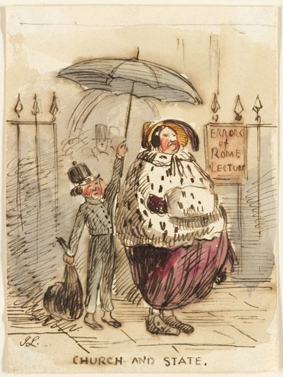 Kościół i państwo autorstwa John Leech