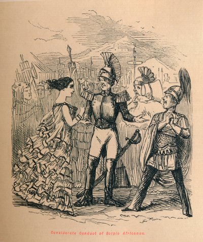 Rozważmy postępowanie Scipio Africanus, 1852 autorstwa John Leech