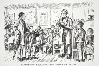 Edukacja elementarna - klauzula sumienia autorstwa John Leech