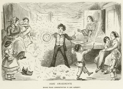 Domowe rozrywki autorstwa John Leech