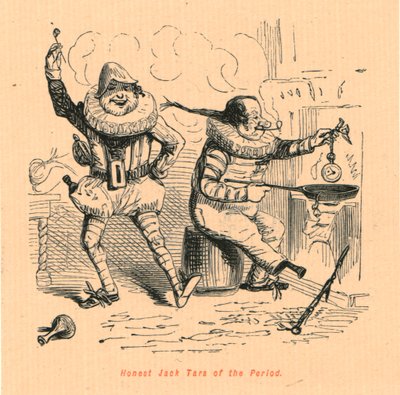 Uczciwy Jack Tars z okresu, 1897. autorstwa John Leech