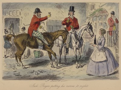Jack Rogers naprawia nerwy autorstwa John Leech