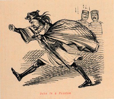 Jan w pasji, ok. 1860, ok. 1860 autorstwa John Leech