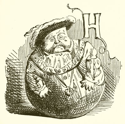 Król Henryk VIII autorstwa John Leech
