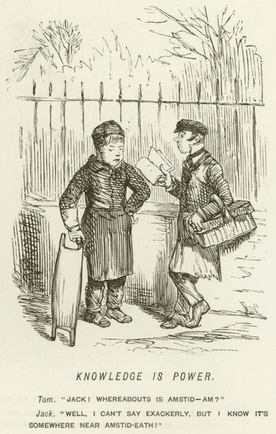 Wiedza to potęga autorstwa John Leech