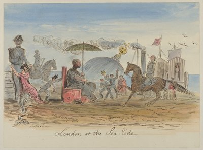 Londyn nad morzem autorstwa John Leech