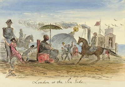 Londyn nad morzem, wyd.1844 autorstwa John Leech
