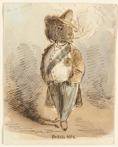 Paryż 1856 autorstwa John Leech