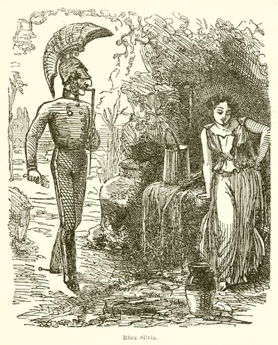 Rea Silvia autorstwa John Leech