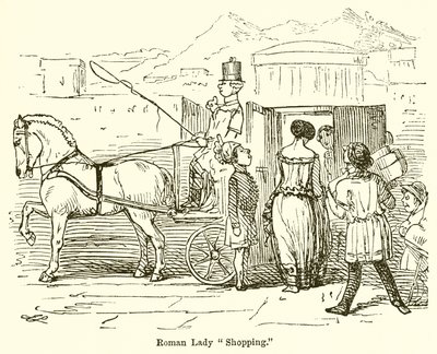 Rzymska Pani Zakupy autorstwa John Leech