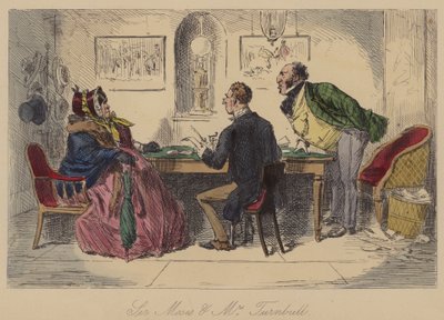 Sir Moses i pani Turnbull autorstwa John Leech