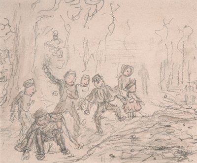 polonês bola de neve autorstwa John Leech