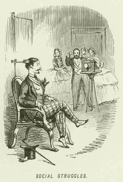 Zmagania społeczne autorstwa John Leech