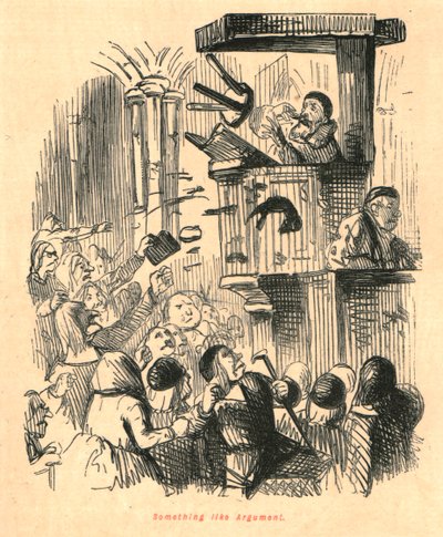 Coś jak Argument, 1897. autorstwa John Leech