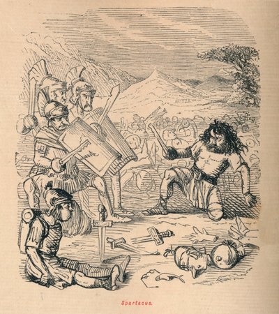 Spartakus, 1852 autorstwa John Leech