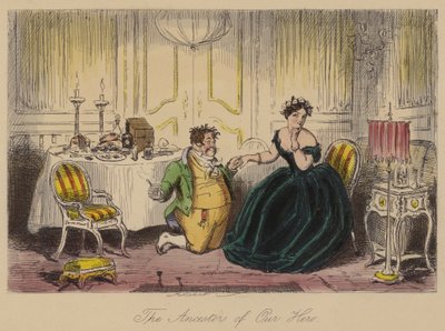 Przodkowie naszego bohatera autorstwa John Leech