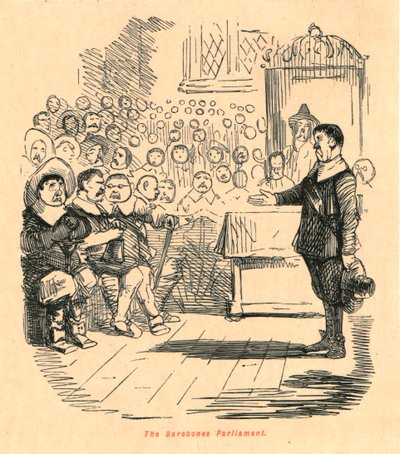 Parlament bez kadłuba, 1897. autorstwa John Leech