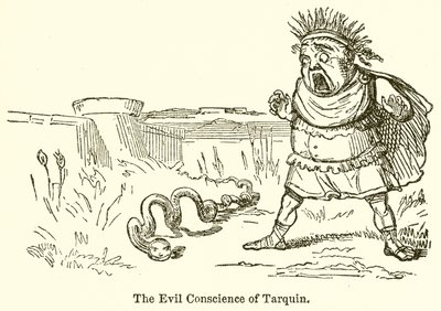 Złe sumienie Tarquin autorstwa John Leech