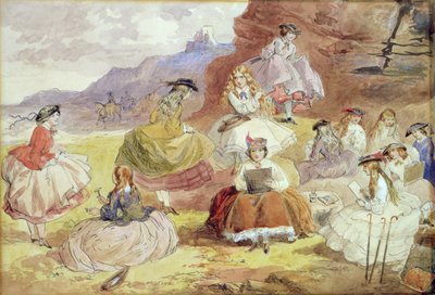 Nawiedzenie Syreny autorstwa John Leech