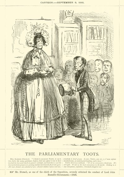 Parlamentarne Toots autorstwa John Leech