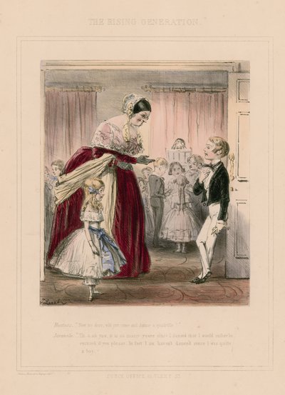 Wschodzące pokolenie autorstwa John Leech