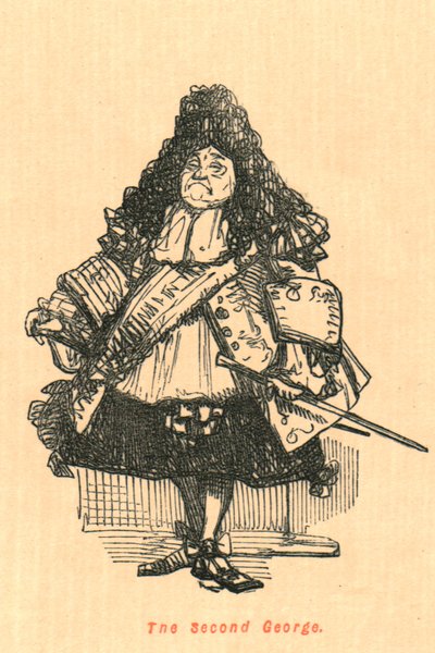 Drugi Jerzy, 1897. autorstwa John Leech