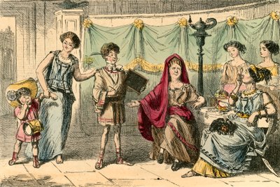 Matka Gracchi autorstwa John Leech