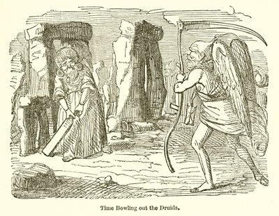 Czas wybija druidów autorstwa John Leech