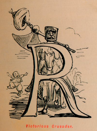Zwycięski krzyżowiec, ok. 1860, ok. 1860 autorstwa John Leech