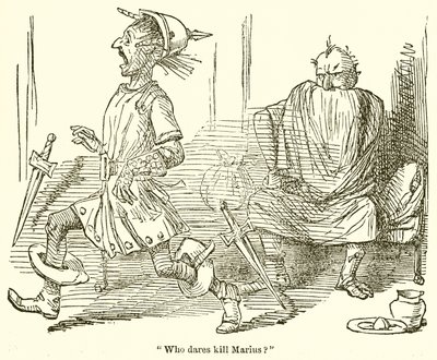 Kto ośmiela się zabić Mariusa? autorstwa John Leech