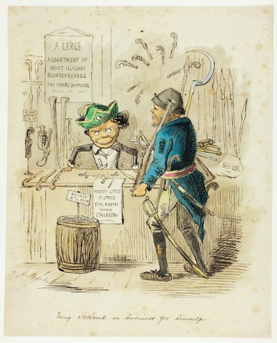 Młoda Irlandia w biznesie dla siebie autorstwa John Leech
