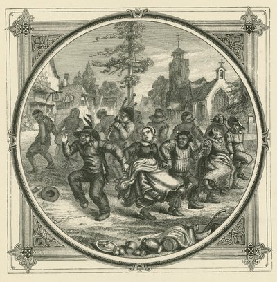 Tańcem zawsze poprowadzi kaleka (rycina) autorstwa John Leighton