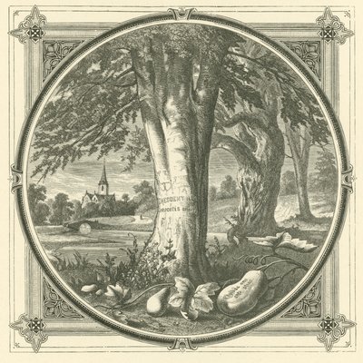 Miłość opanowuje umysł w sposób niezauważalny (rycina) autorstwa John Leighton