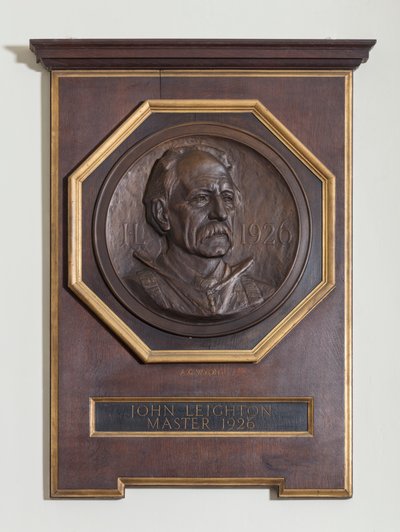 Medal z udziałem Johna Leightona autorstwa John Leighton