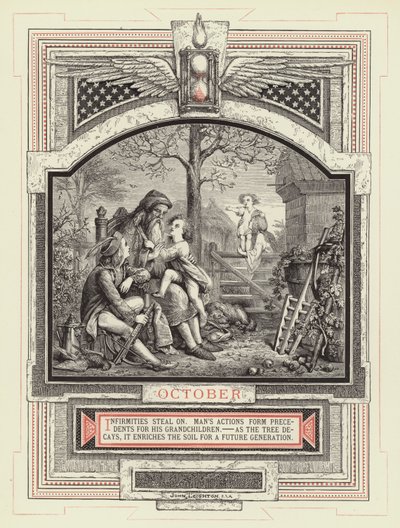 październik autorstwa John Leighton