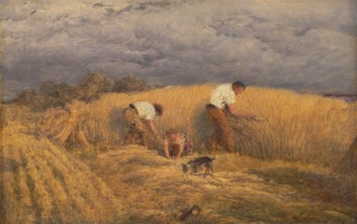 Skończone studium „żniwa” autorstwa John Linnell