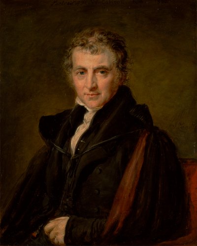 Augustus Wall Callcott, RA autorstwa John Linnell