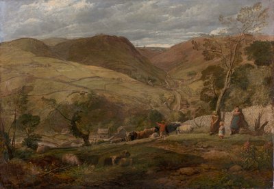 Hanson Toot, Widok w Dovedale autorstwa John Linnell