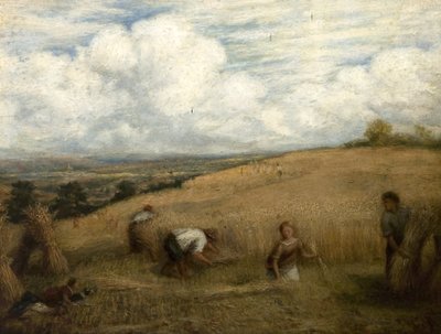 Żniwa, 1857 autorstwa John Linnell