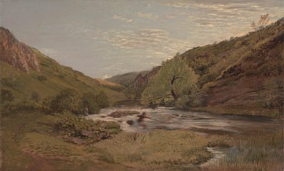 w Dovedale autorstwa John Linnell