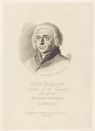 John Martin autorstwa John Linnell