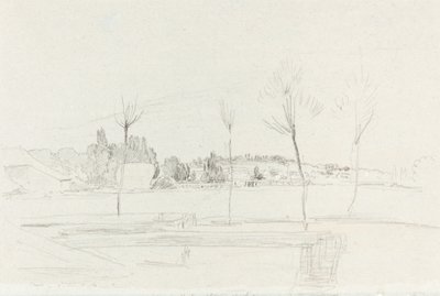 Krajobraz w Hertfordshire autorstwa John Linnell