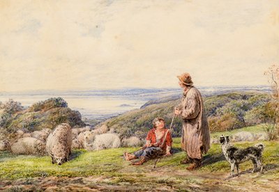 Pasterz autorstwa John Linnell