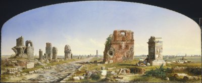 Appian Way autorstwa John Linton Chapman